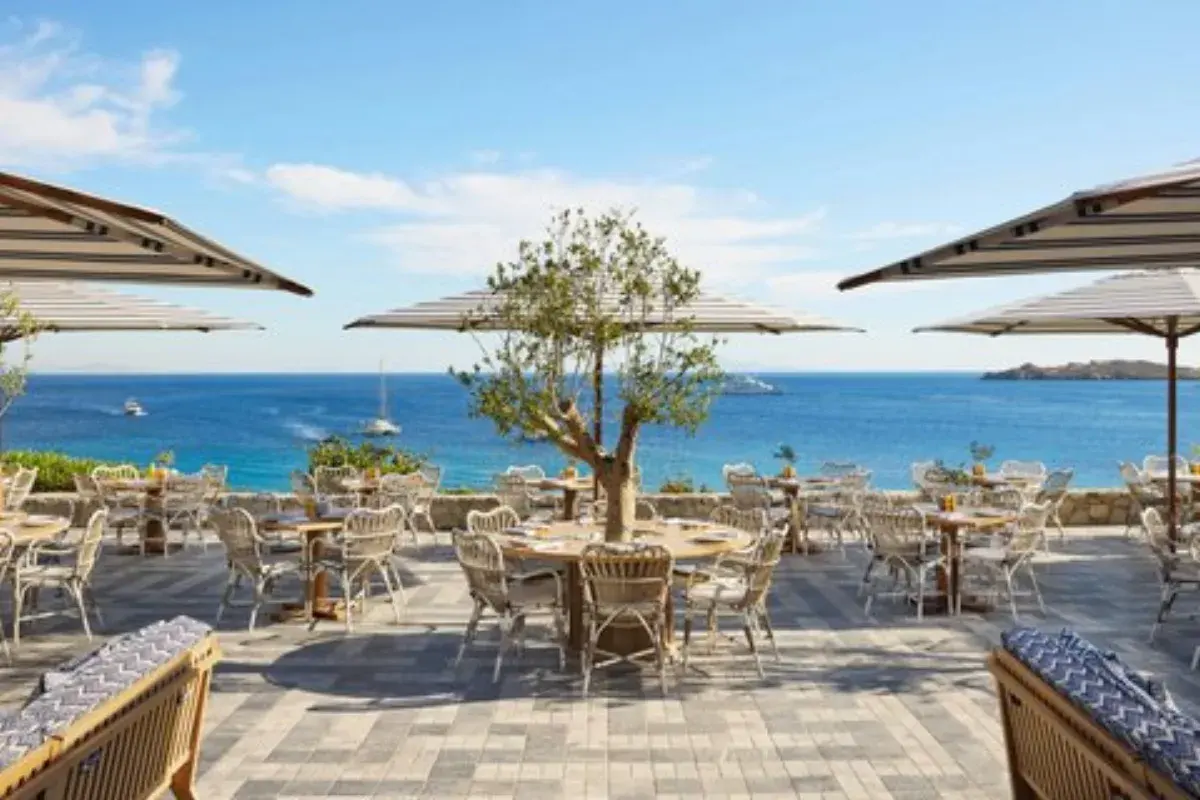 מלון Santa Marina, a Luxury Collection Resort במיקונוס - תמונת אווירה מתאימה