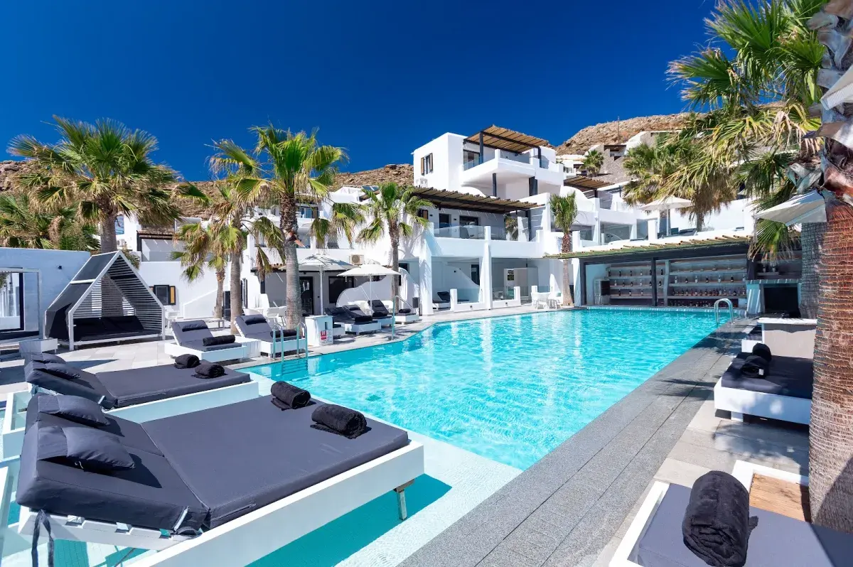מלון Tropicana Hotel Mykonos במיקונוס - תמונת אווירה מתאימה